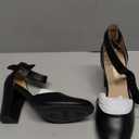 DREAM PAIRS Women's High Heel Ankle Strap Closed Toe Chunky Wedding Pumps Shoes (6.5)