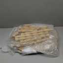 MaxSmeo End Table, Small Oval Side Table for Small Spaces, Modern Night Stand Accent Table for Living Room, Bedroom, Natural