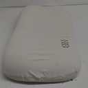 Side Sleeper Pillow  Soft Ergonomic Cervical-Neck-Pillow for Neck Pain Relief, Ice Silk Zipperless Pillowcase, Eco Friendly and Durable Material (White)