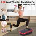 Vibration Plate Exercise Machine for Lymphatic Drainage&Weight Loss, 330lbs