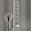 6 Outlet Hospital Grade Power Strip - 6ft Cord - Medical Use UL 1363A Compliant-Tamper Resistant Outlets