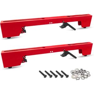 replacment parts mounting lightweight portable miter saw stand quick attach tool Compatible With DMS01A DMS03A PM-7002 mounting brackets red