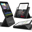 ESR for iPad Pro 12.9 Case (6th/5th Generation, 2022/2021), Removable Magnetic Cover, Adjustable Portrait/Landscape Stand with Raised Display View, 9 Standing Angles, Shift Series, Black