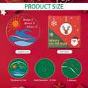 3 x Swimming Ornament Gifts 2025 - Christmas Ornaments Gifts for Swimmers, Boys, Girls - Funny Swimming Gift for Christmas Tree Ornaments - Swim Decoration Gift