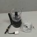 Hamilton Beach Electric Vegetable Chopper & Mini Food Processor, 3-Cup, 350 Watts, for Dicing, Mincing, and Puree, Black (72850)
