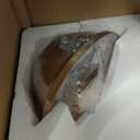 i-POOK Fandelier Ceiling Fan with Lights and Remote, 42'' Crystal Chandelier Fan with 4 Retractable Blades, 6 Wind Speeds, for Bedroom, Living Room, Silver