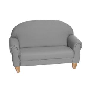 Children's Factory As We Grow Sofa, Gray, CF805-314, Playroom Couch, Daycare Furniture, Kids Seating for Classroom, Flexible Seating for Elementary, 36 inches x 18.5 inches x 24 inches