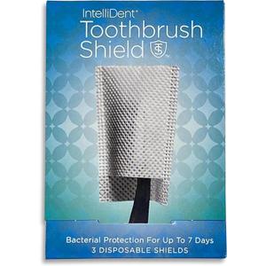 Intellident Toothbrush Shields - Toothbrush Head Cover Caps - Breathable, Quick-Drying & Disposable - Perfect for Travel, Home & Office Use - 20 Count (Pack of 2)