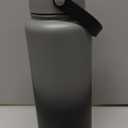 POWCAN 40 oz Insulated Water Bottle with 2in1 Straw and Spout Lid, Keep Cold 24H, LeakProof, BPAFree, Double Wall Stainless Steel Water Bottle for Sports, Gym, Travel, and School (Obsidian)