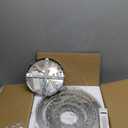 Chandelier LED Crystal Chandelier Lighting Dimmable LED Chandeliers Modern Ceiling Light Fixture 3 Rings Adjustable Stainless Steel Pendant Light for Bedrooms Living Room