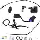 Manual 4wd Actuator Kit Compatible with Kawasaki Brute Force KVF650 750 Prairie KVF 360 4x4 Actuator 400 650 700 Suzuki Twin Peaks LTV700F Replace 1038-1035-2001 16172-0039