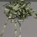 Sage Green Bows 5 × 10" Satin Bows for Gift Wrapping Twist Tie Bows Premade Ribbon Bows for Bouquets Invitations Baskets Crafts Wreaths Wedding Birthday Baby Shower Party Decorations, 36 PCs