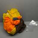 Danxilu 6FT Thanksgiving Inflatables Turkey Decorations with Colorful Tail & Pilgrim Hat, Blow up Turkey Inflatable Outdoor Decor Built-in LEDs Fall Blowup for Yard Harvest Outside Lawn Holiday