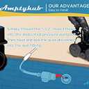 9-100-9005 UWF Connector Assembly Replacement for Zodiac Polaris Black Max Pool Cleaner