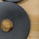 Fitvids 1 Inch Standard Barbell Weight Plates, 2.5 LB to 45 LB Plates for Home Gym Strength Training, Deep Grip Edge