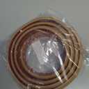 Floor Cord Cover, Floor Cable Cover, Cord Hider Floor, Soft PVC Self Adhesive, Extension Cord Covers for Floor, Prevent Cable Trips, for Offices, Gyms, Exhibitions (Light Brown, 6feet)