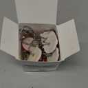 Yungyan 12 Pcs Christmas Ball Shower Curtain Hooks Candy Curtain Hangers Xmas Decorative Rings Accessories for Holiday Bathroom Restroom Decor