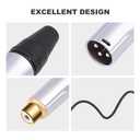 2Pack 1Ft RCA Female to 3Pin XLR Male Audio Cable;Balance XLR Male to RCA Female Unbalanced,Mixer, Power Amplifier, Audio Player Cable