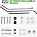 10L0L Golf Cart Front Strut Roof Support Frame for EZGO TXT 2014-Up, Struts for EZGO TXT Roof Tops