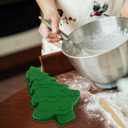 2 x FAVOMOTO Christmas Tree Cake Pan, 3D Silicone Baking Mold Non-Stick for Cakes Chocolate & DIY Holiday Christmas Baking Parties