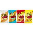 CORN NUTS Variety Pack, Crunchy Corn Kernels, Snack Box, Individual Packs, Snacks For Adults, Original, Ranch, BBQ, Chile Picante con Limon, 1oz. (Pack of 12) (EXP 08/08/26)