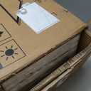 AIKVSXER 6PACK 1x4 LED Flat Panel Light Surface Mount LED Ceiling Light, 5500LM 50W TRIAC 10-100% Dimmable, 3000/4000/5000K AC120V Kitchen Lights Ceiling Flush Mount for Garage/Basement/Laundry (White)