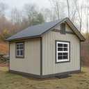 2 Pack Shed Windows 30" W x 36" H Flush Mount, Household Windows for Playhouses, Barns, Chicken Coop
