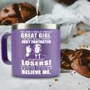 2 x Gigi Gifts for Grandma - Gigi Gifts, Best Gigi Gifts - Gigi Birthday Gifts - Gifts for Gigi From Granddaughter, Grandson for Birthday, Mothers Day, Christmas - 14oz Gigi Coffee Mug Purple