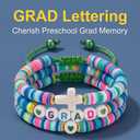 Kindergarten Graduation Gifts Class of 2026, Preschool Graduation Bracelet for Girls, Graduation Gift for Daughter Granddaughter Niece with Gift Card & Present Box (Preschool Graduation Bracelet)