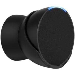 Maxonar Wall Mount, Echo pop Wall Mount Smart Speaker Stand Holder Compatible with Google Nest Speaker Save up Space Cable Management- Black