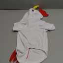 DELIFUR Dog Halloween Chicken Costume - Dog Thanksgiving Hoodies for Small Medium Pet Cute Animal Clothes Cosplay Sweatshirt for Boston Terrier (Chicken, Small)