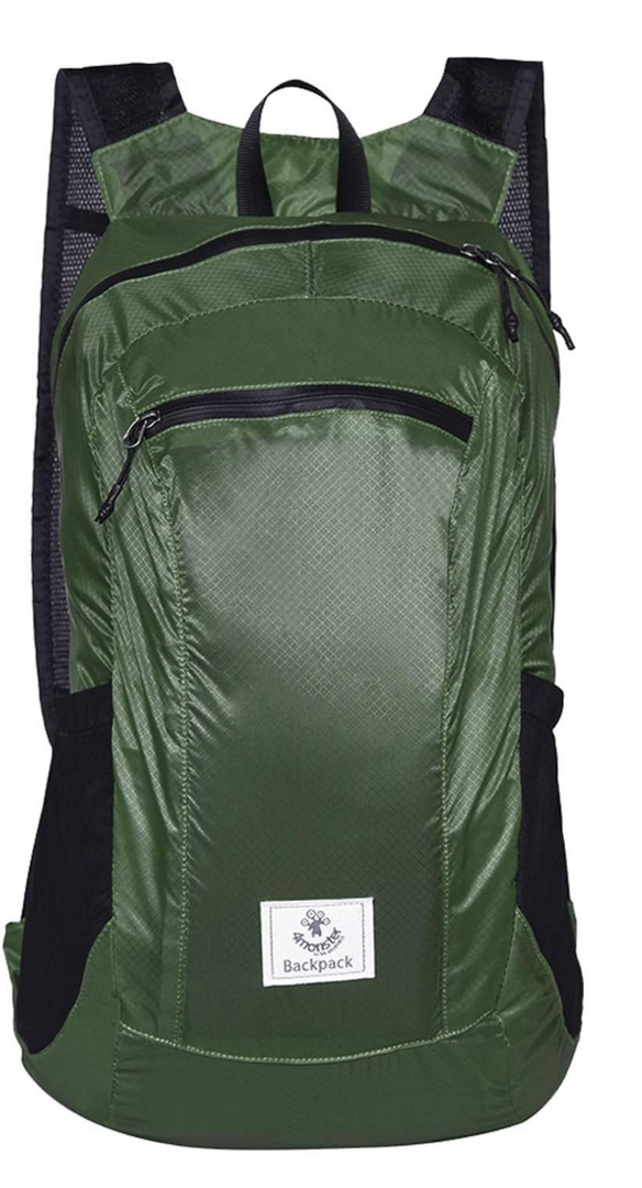 4Monster Hiking Daypack,Water Resistant Lightweight Packable Backpack for Travel Camping Outdoor