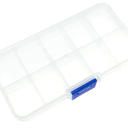 Grid Box10 Can Be Remove Transparent Plastic Small Box Kit Storage Jewelry Electronic Components Parts Finishing New 2025 High For Reliable Component 48 Pack