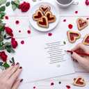 4 x Obbyidk Funny Valentine's Day Card for Wife Husband, Romantic Valentines Card for Boyfriend Girlfriend, Sometimes I Wonder How You Put Up With Me...