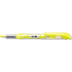 Pentel SL12G 24/7 Highlighter, Chisel Tip, Bright Yellow Ink (Pack of 12)