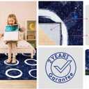OLEEK Large Classroom Rug Elementary 8x10 - Classroom Rugs for Kids Room - Classroom Carpet Elementary - Kids playroom Rug 8 x 10 - Preschool Rugs for Classroom - Schoolgirl Style Classroom Decor