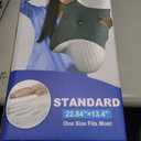 Memory Foam Pillows, Cervical Pillow for Neck and Shoulder Pain Relief, Ergonomic Contour Bed Pillow, Soft for Side Sleep Stomach Sleeping and Back Sleeper (Queen Size-24.8''Lx14.96''Wx5.78''H, Grey)