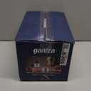 Ganiza Food Processor, 2-Speed Food Chopper Meat Grinder with 8 Cup Stainless Steel & 8 Cup Glass Bowls, Upgraded Button & Smart Overheat Protection Light - Includes Clean Brush, 2 Sets of Blades (Silver)