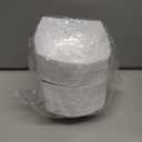 Tanlade 50 Pcs White Serving Bowls 16 oz Square Plastic Bowls Disposable Snack Salad Dishes Small Party Candy Bar Containers Taco Bar Serving Dishes for Buffet Chips Fruit