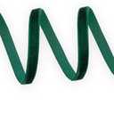 Dk Green Velvet Ribbon Single Sided,1/4 Inch X 50Yards Spool