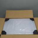 Thickened Clear Shoe Storage Organizer with Magnetic Door, Sturdy Stackable Shoe Boxes for Closet, Collapsible Space-Saving Shoe Rack for Sneakers & Boots, Plastic Shoe Cabinet Box Set, 6 Pack, White