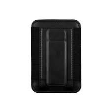 For Magsafe Wallet Stand, Strongest Magnetic Wallet for iPhone 17/16/15/14/13/12 Series, Magnetic Card Holder with Adjustable Stand, ID Window, 6 Cards Holder, Vegan Leather, RFID Blocking, Black