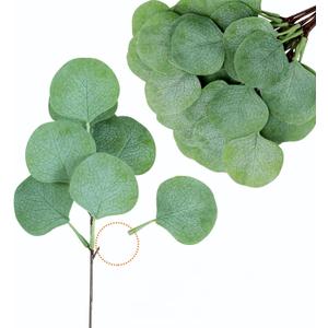 Artificial Eucalyptus Greenery Stems Frequently for Home Decor