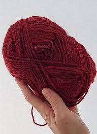 Knit Picks Wool of The Andes Worsted Weight 100% Wool Yarn (1 Ball - Red)