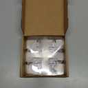 Adove Adhesive Hooks for Hanging, Heavy Duty Wall Hooks 20 Pack, Removable Sticky Ceiling Hooks, Transparent Self Adhesive Shower Hooks, Water & Oil Proof Strong 22lb(Max) Door Coat Hooks