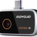 GOYOJO 192x192 IR Resolution Thermal Imaging Camera for Android – Water Leak Detection, HVAC, Electrical, Plumbing, Automotive Repair, Home Inspection, DIY – USB-C Infrared Imager, -4°F to 752°F