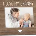Granny Gifts Picture Frames 8X10, Grammy Gifts for Grandma Photo Frame, Mothers Day Birthday Grammy Gift from Grandkids Grandchildren, I Love My Granny Picture Frame for Tabletop Wall