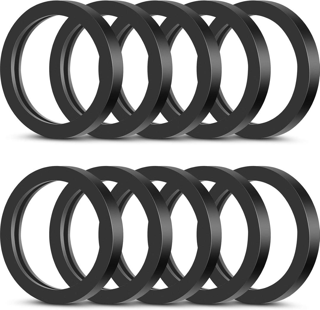 Frienda Replacement Gas Can Spout Gaskets Rubber Ring Can Gaskets Fuel Washer Seals Spout Gasket Sealing Rings Replacement Gas Compatible with Most