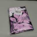 Satin Pillowcase Pink Halloween Satin Pillow case for Hair and Skin 20 x 30 Inches Smooth PillowCovers Pillow Cover with Envelope Closure (Queen)