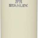 Stanley AeroLight Transit Bottle 16 oz | Locking Drink Through Lid | Leak Resistant Water Bottle or Coffee Travel Mug | Lightweight Insulated Stainless Steel | BPA-Free | Cream Glimmer